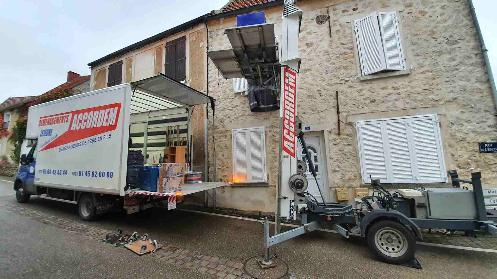déménagement de particulier avec les camions Accordem 